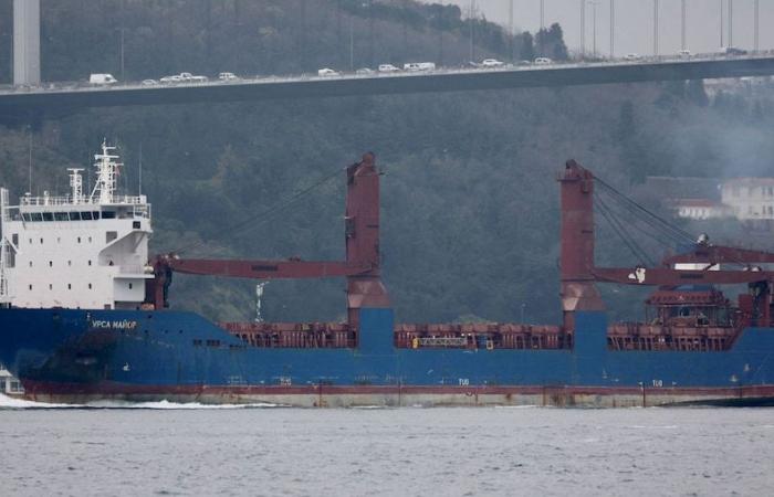 Russian cargo ship sinks in the Mediterranean. It was supposed to evacuate weapons from Syria