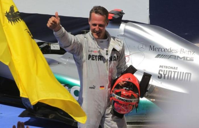 when Kaiser Michael Schumacher raced again