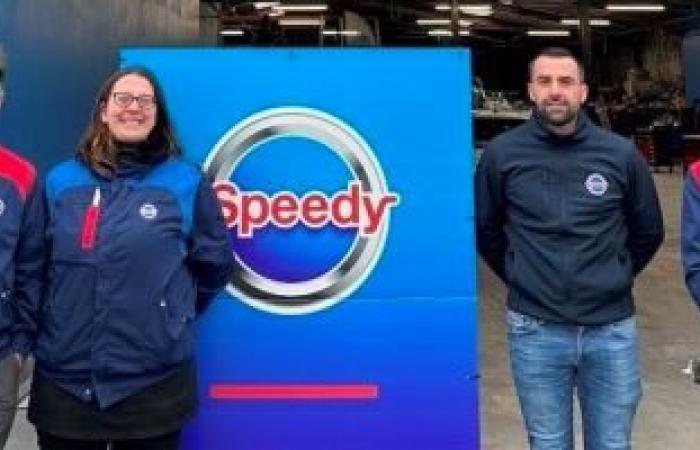 The Speedy franchise opens a center in Saint-Herblain