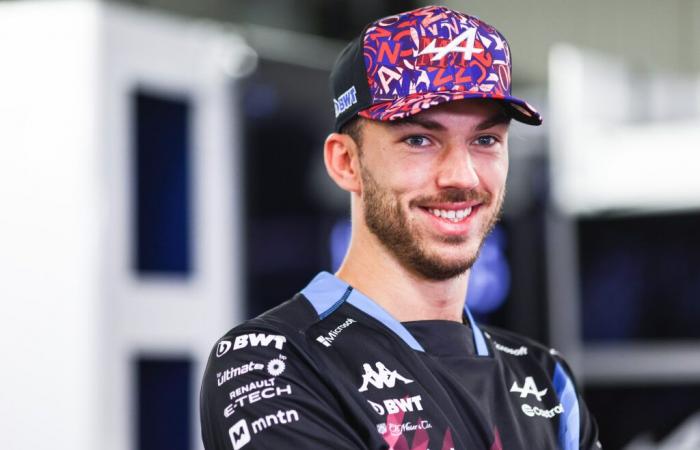 what Pierre Gasly touched at Alpine F1 in 2024