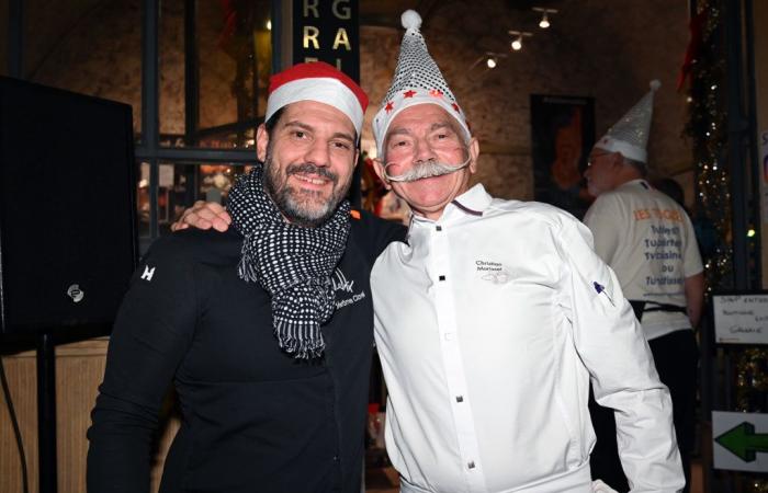 Didier Saba Launches his 2024 Christmas Ball with the chefs of Pétanque des Toqués –