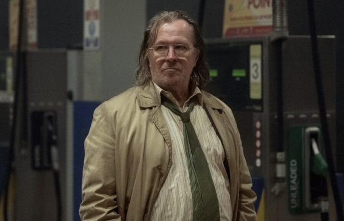 Gary Oldman’s Slow Horses spy delivers MI5 Christmas message