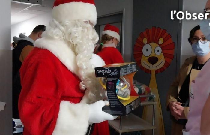 VIDEO. This well-known Santa Claus in Beauvais has brought smiles to children hospitalized for 30 years