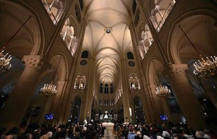 [PHOTOS] Notre-Dame’s first Christmas masses since the fire fill the faithful with “joy”