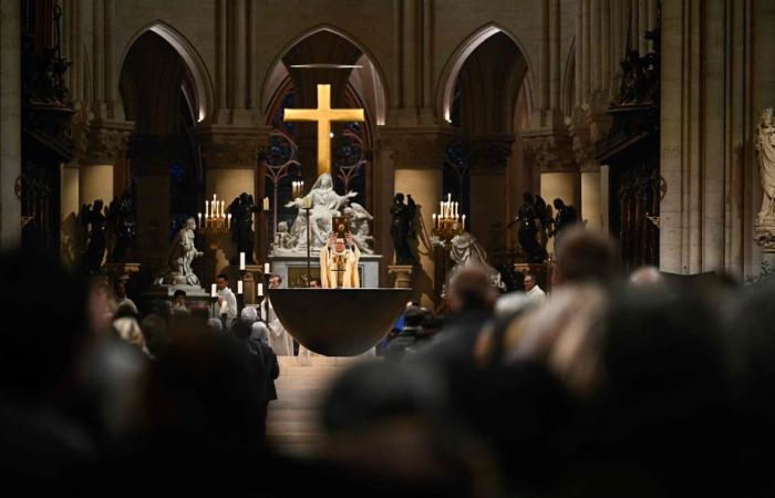 Notre-Dame de Paris hosts its first Christmas masses since the fire