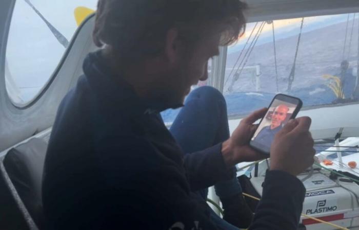 Zidane's unexpected Christmas gift to a Vendée Globe skipper