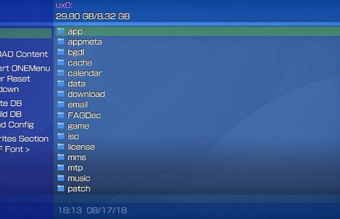 [Scena PS Vita] Released ONEMenu for PSVita v3.21