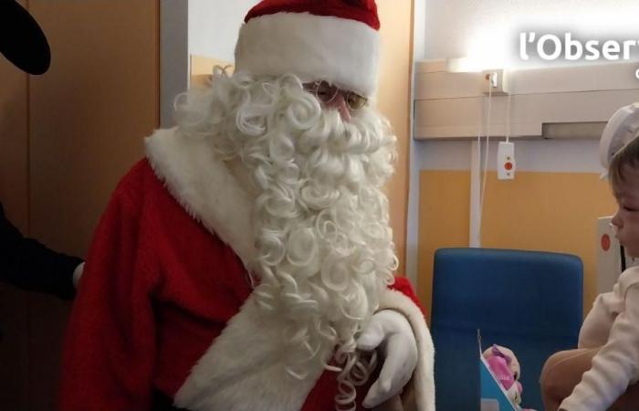 VIDEO. This well-known Santa Claus in Beauvais has brought smiles to children hospitalized for 30 years