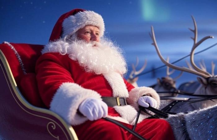 Follow Santa's tour live minute by minute