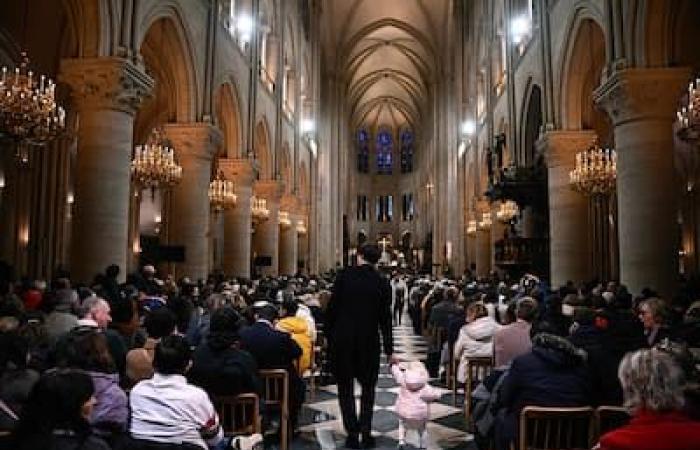 [PHOTOS] Notre-Dame’s first Christmas masses since the fire fill the faithful with “joy”