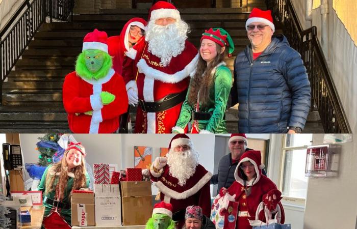 Employees of the CISSS de Laval light up the Christmas of children in difficulty