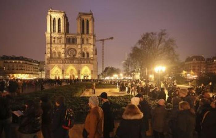 IN PICTURES. Thousands of people gathered at Notre-Dame de Paris for the first Christmas masses since the reopening of the cathedral