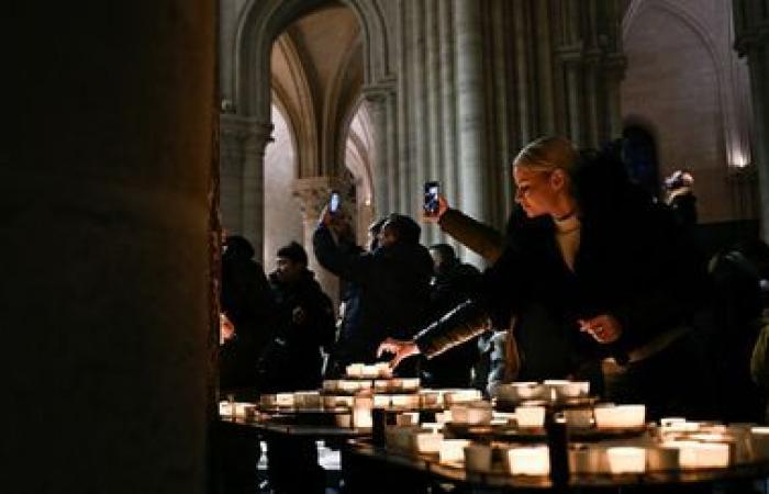 IN PICTURES. Thousands of people gathered at Notre-Dame de Paris for the first Christmas masses since the reopening of the cathedral