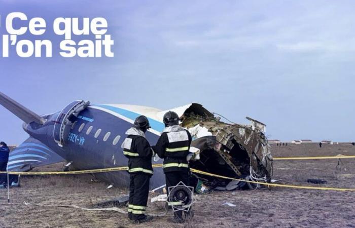 Survivors, trajectory… What we know about the airliner crash in Kazakhstan