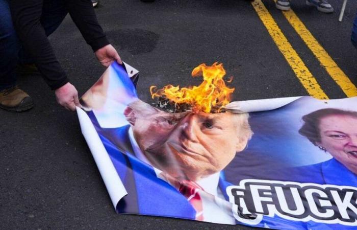 Demonstration against Trump's “imperial delirium” on the Panama Canal