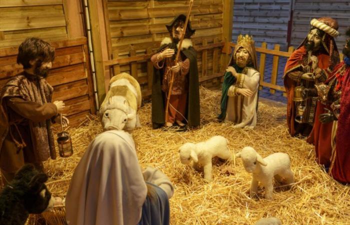 in Colmar, an exhibition of Christmas nativity scenes is a great success