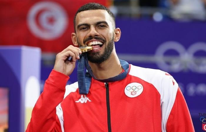 gold medalist at the Paris 2024 Olympic Games, Firas Kattoussi, crowned best sportsman of the year 2024