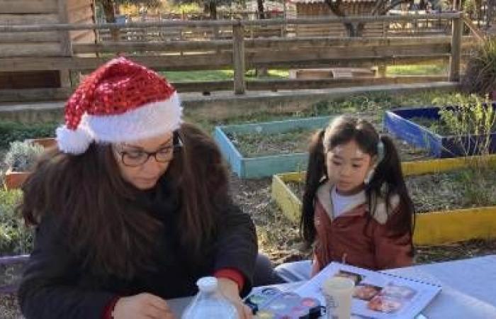 The kids of Toulon celebrate the holidays at Clos Olive