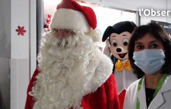 VIDEO. This well-known Santa Claus in Beauvais has brought smiles to children hospitalized for 30 years