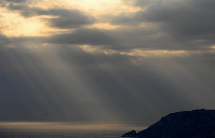 a gray but very mild Christmas over a large part of France