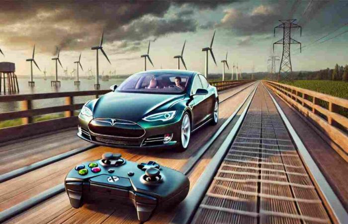 Tesla launches the car without pedals or steering wheel: it is driven like in video games, with the joystick