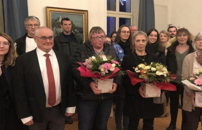 Le Faouët. The municipality honored its agents at the town hall