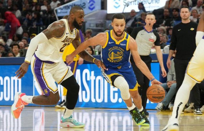 Stephen Curry and LeBron James treat for Christmas