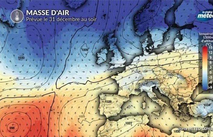 Return of the rain for New Year’s Eve