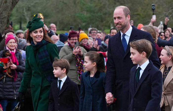 The Princess of Wales and Queen Camilla matched at Christmas service at Sandringham