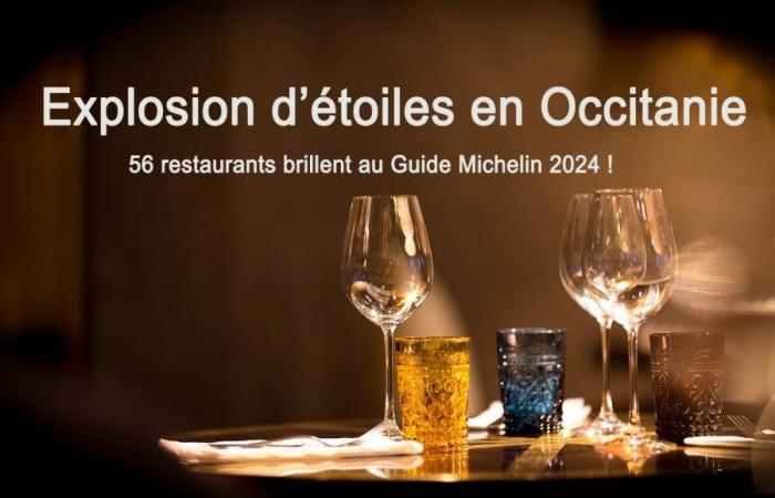 Explosion of stars in Occitania: 56 restaurants shine in the 2024 Michelin Guide!