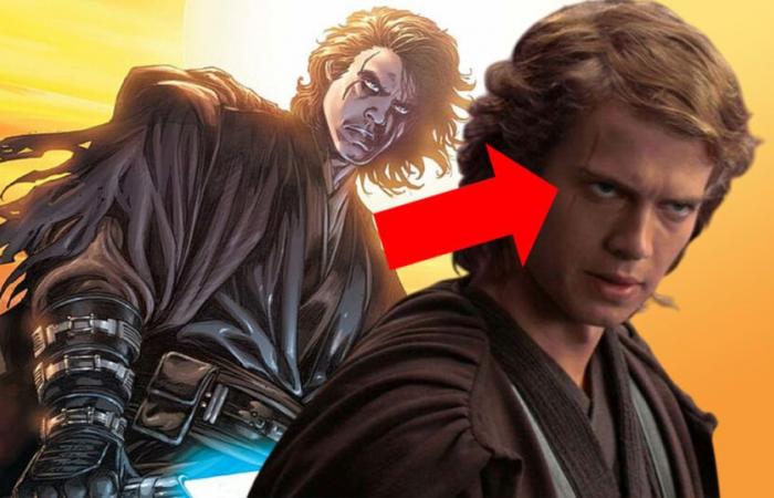 the origin of Anakin's scar finally revealed