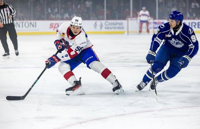 The Laval Rocket sits at the top of the North section