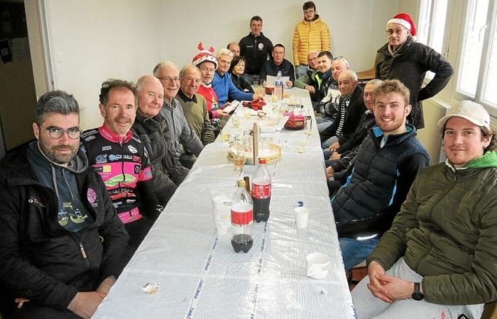 An end-of-year break for the Gourin cyclists after 7,813 km covered in 2024