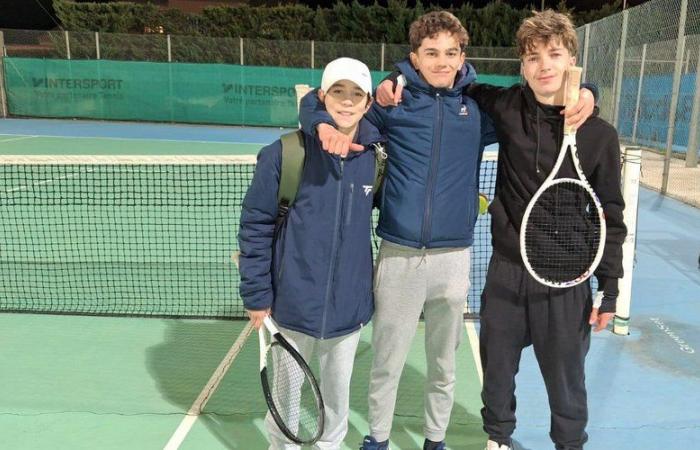 In Sète, a roaring start for the players of the Barrou Tennis Club