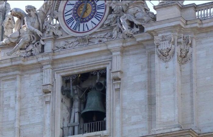 Pope Francis opens the holy door of St. Peter's Basilica