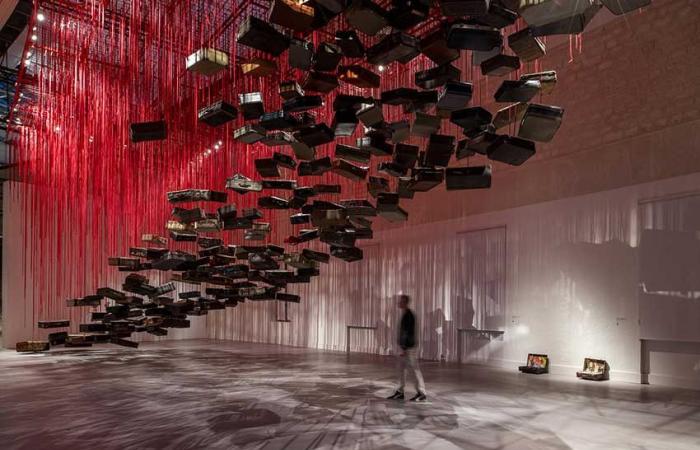 At the Grand Palais, Chiharu Shiota capsizes our souls