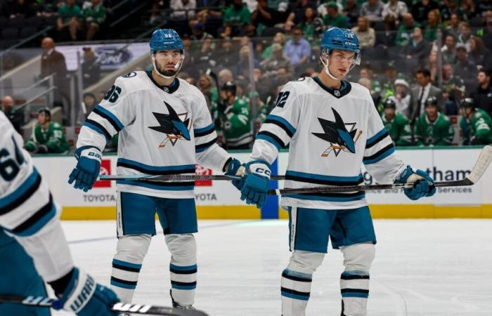 The Sharks deprived of Eklund and Walman against the Golden Knights