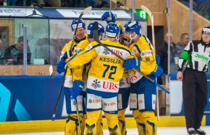 Davos crushes Straubing 5-0 and returns to Spengler Cup