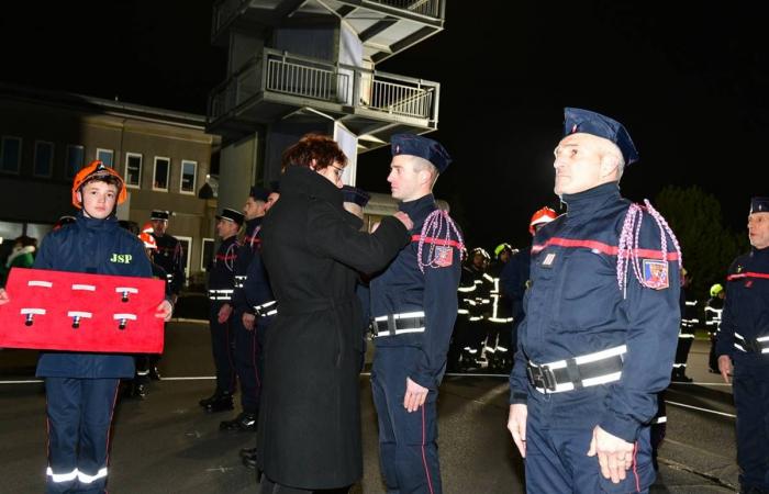 Medals for Haute-Loire firefighters to close 2024, a year full of interventions