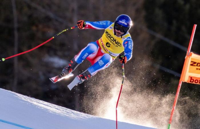 Alpine skiing: big concern for Cyprien Sarrazin, victim of a heavy fall during training in Bormio