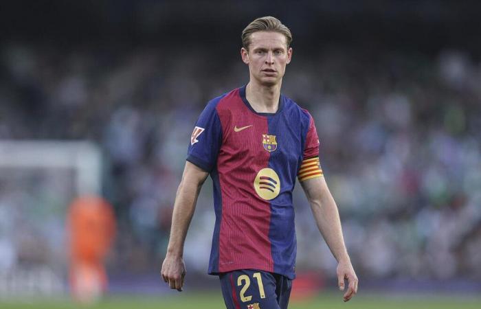 Barça: Frenkie de Jong can prepare his tears