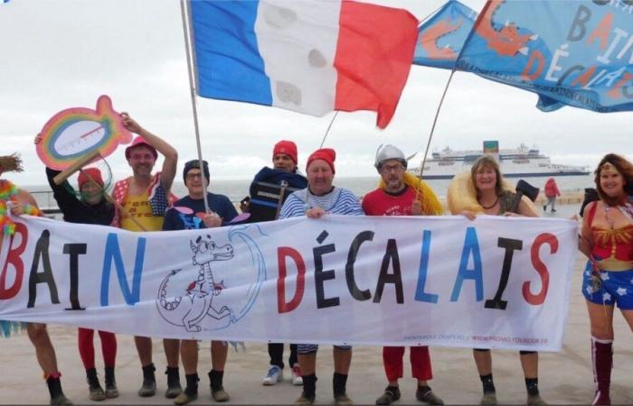 New Year's bathing is in Calais on January 1st