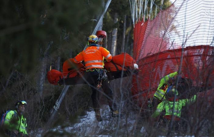 Big concern around Cyprien Sarrazin, victim of a terrible fall during training in Bormio