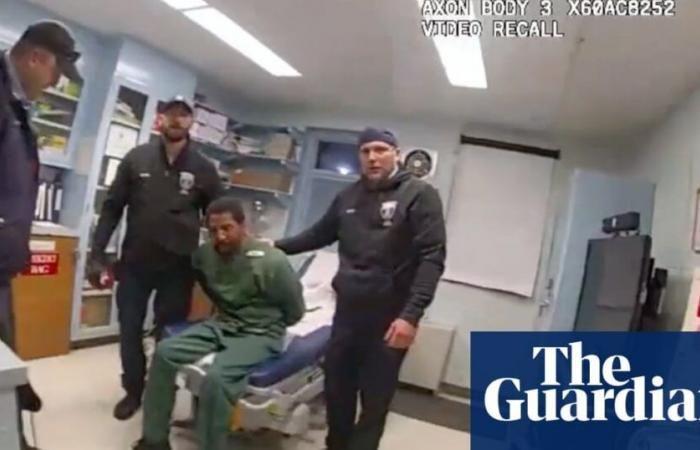 Bodycam video released showing beating preceding New York prisoner's death