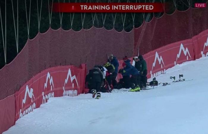 Alpine skiing – World Cup. Big concern for Cyprien Sarrazin after a huge fall in Bormio!