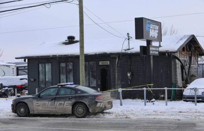 La Prairie: fire at a used car dealer, police are investigating