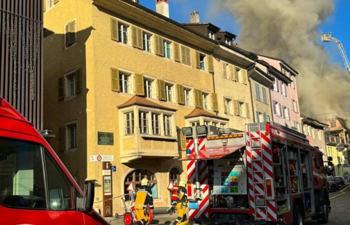 Jura: Residents evacuated after an explosion at Faubourg de France in Porrentruy