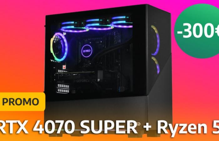 The magic of Christmas brings down the price of this fixed gaming PC with an RTX 4070 Super!