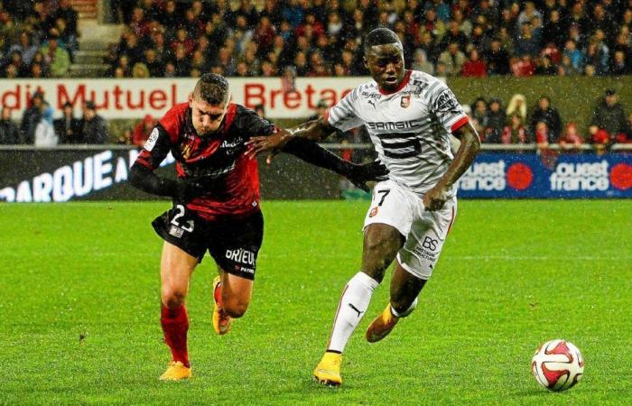 Paul-Georges Ntep, his best seasons were spent at Stade Rennais