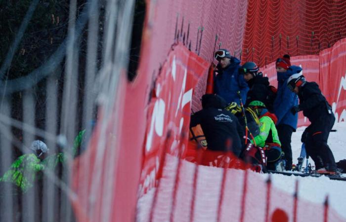 Alpine skiing: Cyprien Sarrazin falls badly during training – intensive care unit | sport